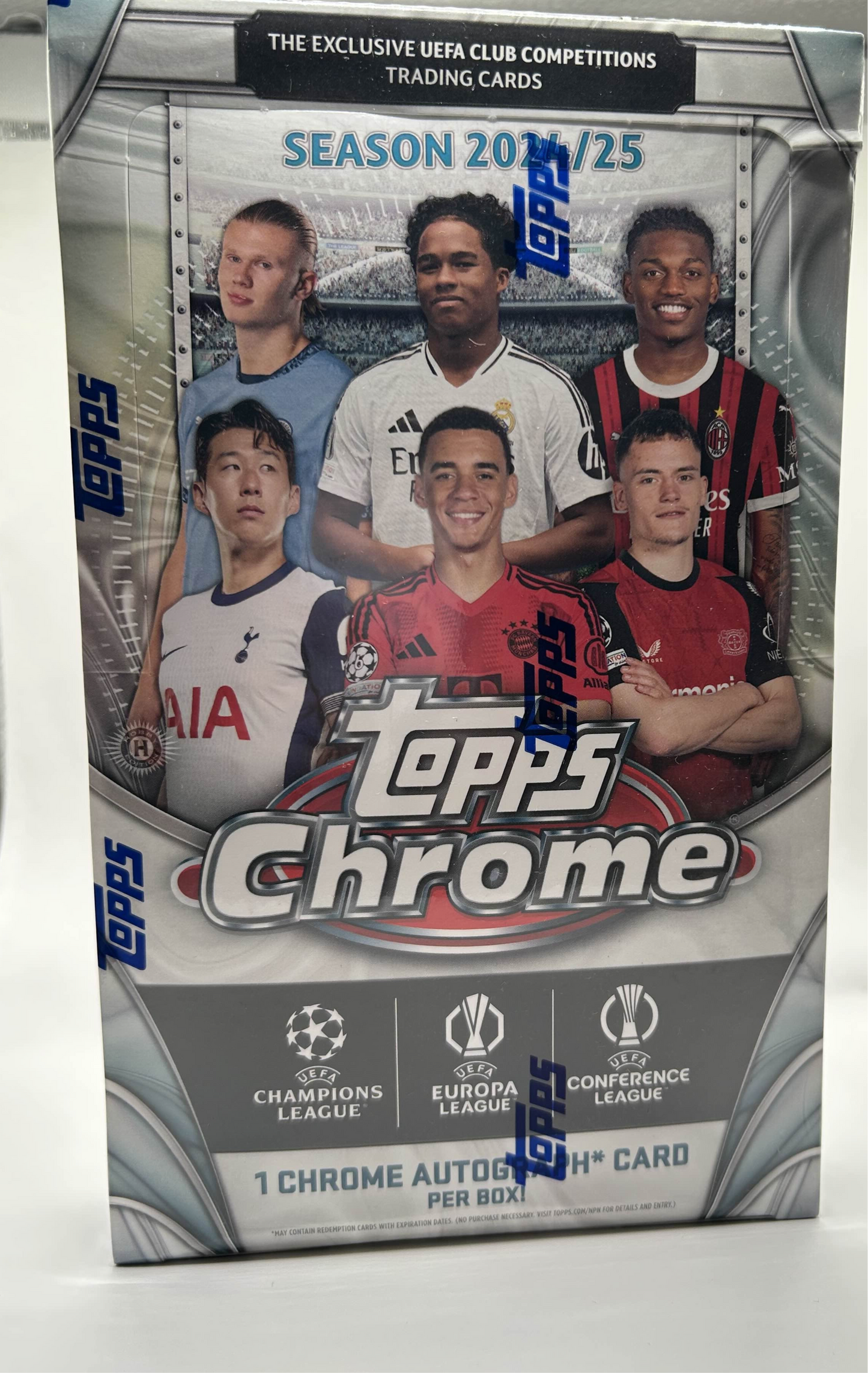 2024/25 Topps Chrome UEFA Club Competitions Soccer Packs