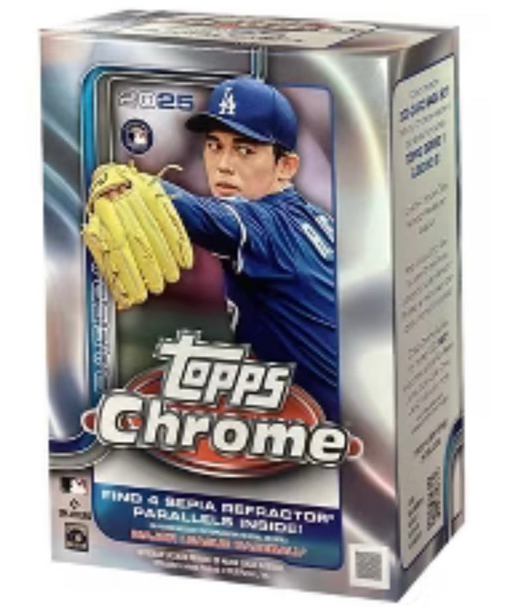 2025 Topps Chrome Baseball Blaster Box