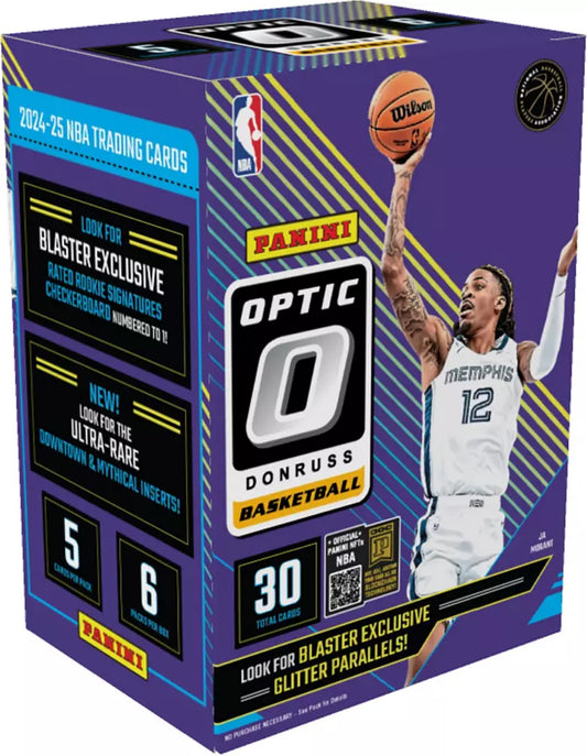 2024-25 Panini NBA Optic Donruss Basketball Trading Card Blaster Box