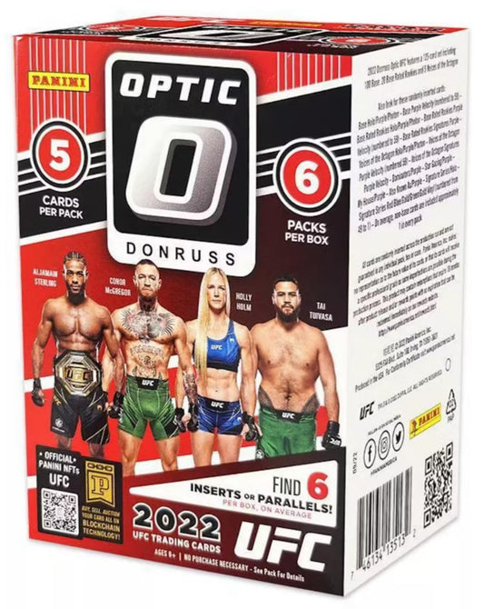 UFC 2022 Panini Donruss Optic Blaster Box