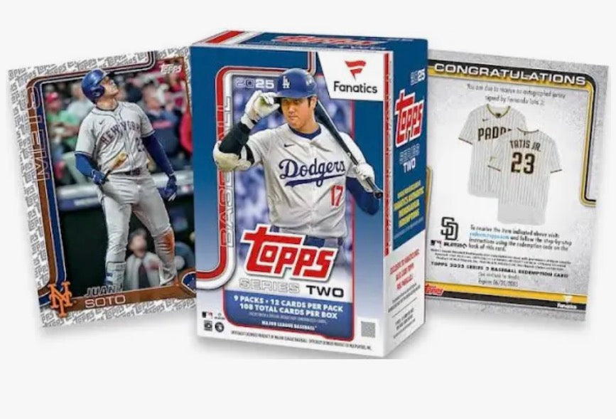 2025 Topps Baseball Series 2 Factory Sealed Exclusive Value Box