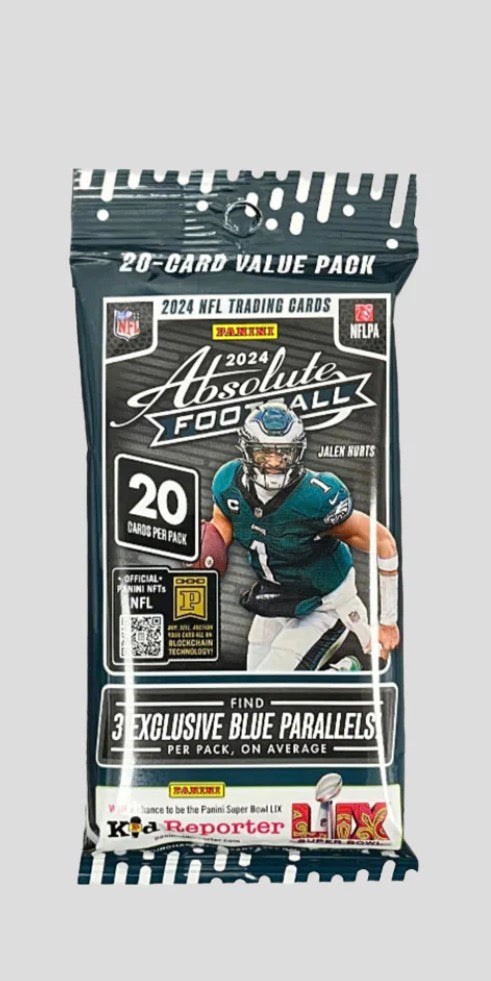 2024 Panini Absolute Football 20-Card Value Pack