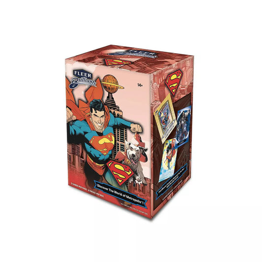 Upper Deck Fleer Brilliants Superman Trading Card Blaster Box